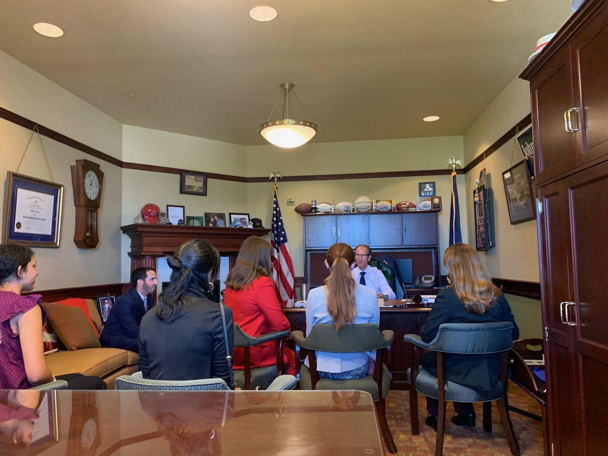YMCA PA YAG (@ymcapayag) on Twitter photo <a href="/SenatorJohnKane/">Senator John Kane</a> Thank you for taking time out of your busy schedule to meet with our PAYAG Presiding Officers. We look forward to seeing you at our Model Legislative and Judicial Convention this April!
<a href="/stoddard_riley/">Riley Stoddard</a> <a href="/AlliancePAYMCA/">Pennsylvania YMCAs</a> <a href="/ymcayag/">YMCA Youth and Government</a> <a href="/SenatorJohnKane/">Senator John Kane</a> Thank you for taking time out of your busy schedule to meet with our PAYAG Presiding Officers. We look forward to seeing you at our Model Legislative and Judicial Convention this April!
<a href="/stoddard_riley/">Riley Stoddard</a> <a href="/AlliancePAYMCA/">Pennsylvania YMCAs</a> <a href="/ymcayag/">YMCA Youth and Government</a>