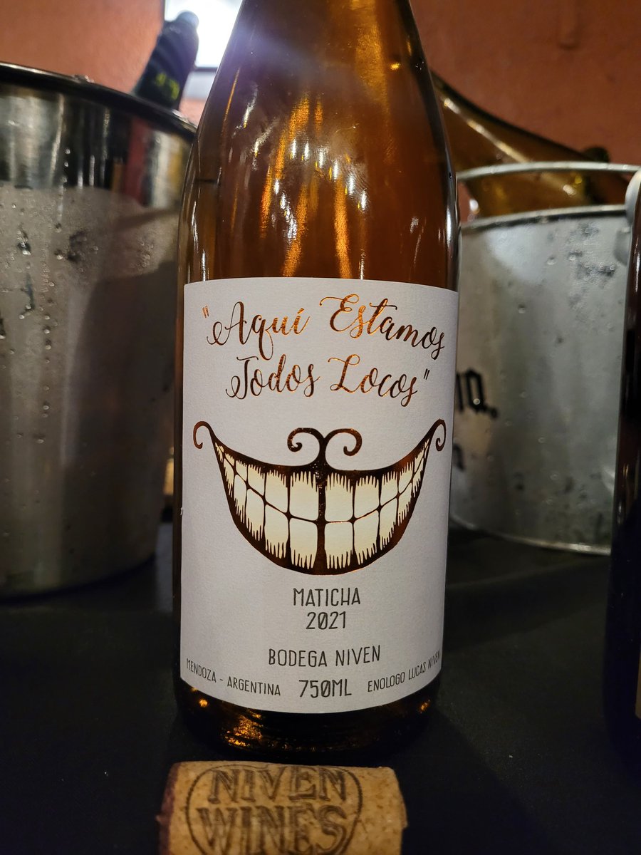 Te fuiste al carajo <a href="/Haciendovino/">Lucas Elías Niven</a> <a href="/Nivenwines/">Bodega Niven</a> . Que locura.