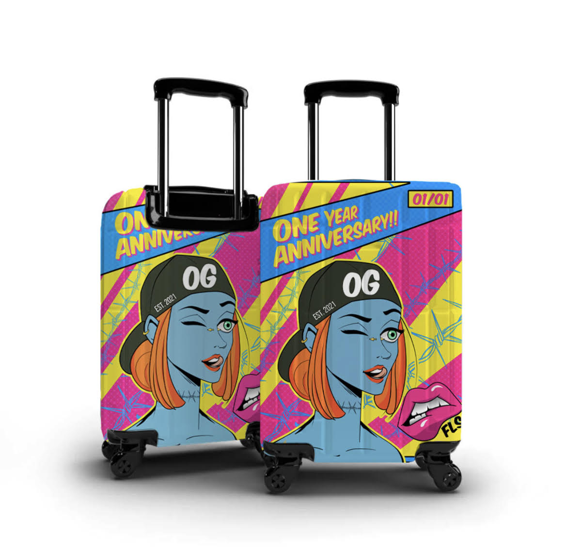 FLS x Bugatti Group!! 🔥
WIN A CUSTOM 1/1 LUGGAGE (and NFT)! 

Soooo excited about this! 

HOW TO WIN?! 👇
💥 Follow <a href="/bugattigrp/">Bugattigroup.eth</a> + <a href="/fame_ladies/">Fame Lady Squad</a> 
💥 RETWEET 

Can't wait to see FLS tour the world with the winner! Good luck! Contest open for 24 hours.