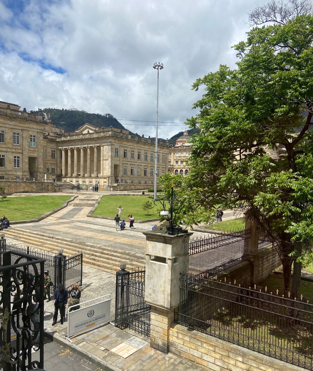 Los jardines de la Casa de Nariño abiertos a la ciudad 🙌🏻
