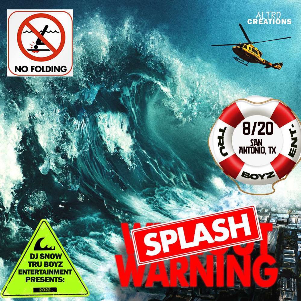 htx_beejay's tweet photo. @TRUBOYZENT comin with a #SplashWarning ๐ซต๐พ๐ https://t.co/yAgJihnLSx