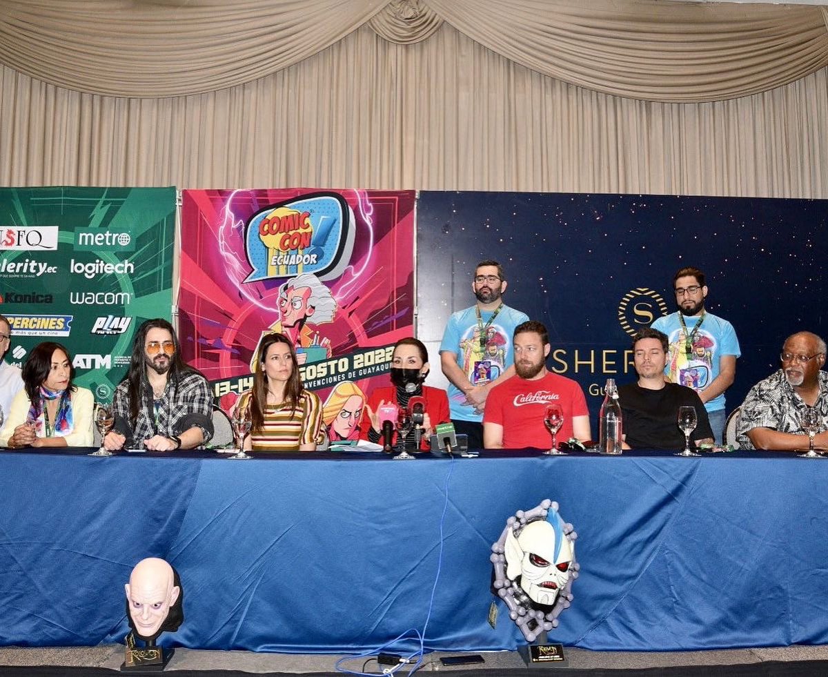 GloriaGallardoZ's tweet image. ¡ @ComicConEc es la fiesta de la Cultura pop.
Para nosotros es un orgullo poder apoyar este evento.Los Cómics son parte de nuestras vidas.
Cómic Con 🇪🇨,coincide con el Feriado Nacional que inicia mañana viernes 12, 13 y 14.
Los esperamos en @ConvencionesGye 
De 🕙 10:00 a 20:00