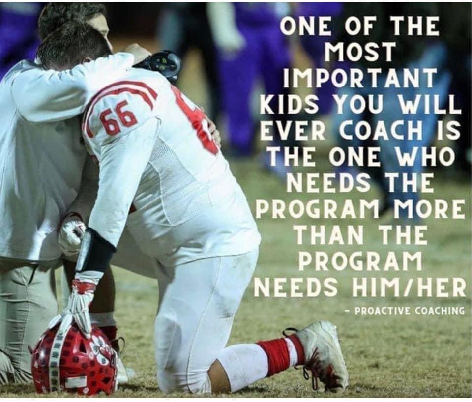 This is my “WHY”. All kids need a program of some sort.