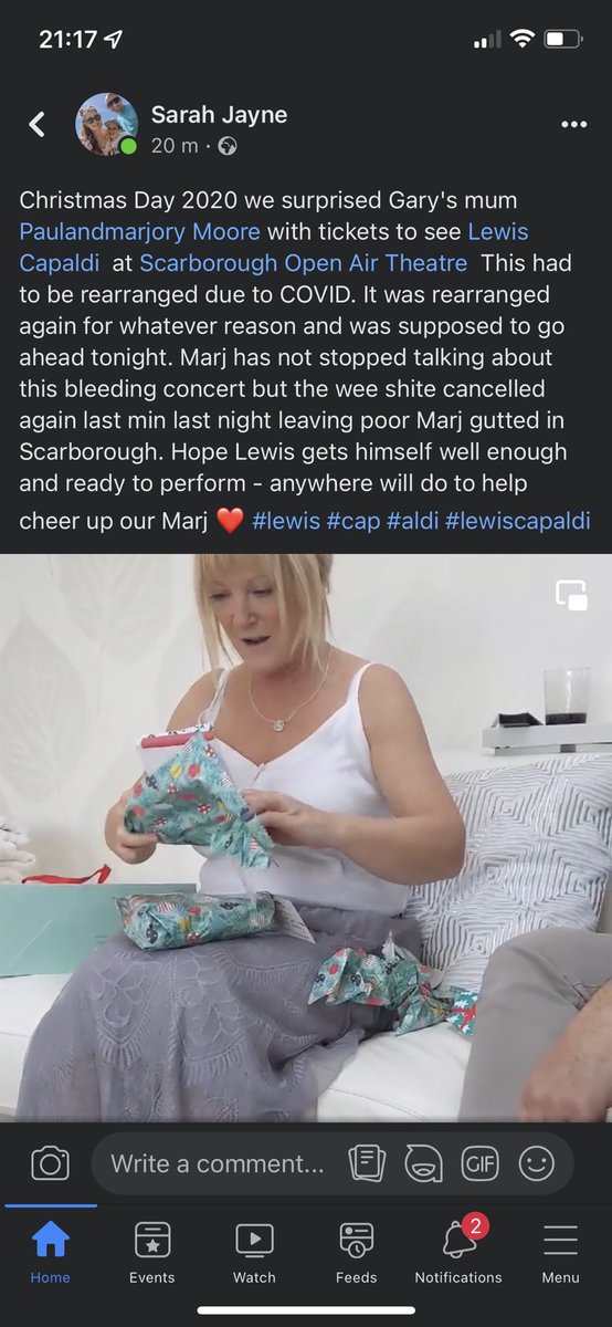 star_boi's tweet photo. @LewisCapaldi youβve left poor Marj heartbroken #WeeShite.
Maybe a sorry vid will cheer her up π https://t.co/SGfQh0s6JY
