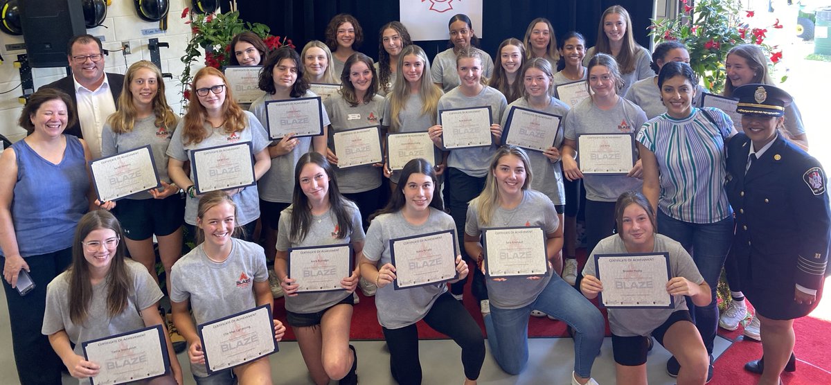 BlazeFireAca's tweet image. And that’s a wrap! Camp is over but many journeys in the Fire Services have just begun. #graduation #FireServicesLeadershipCamp