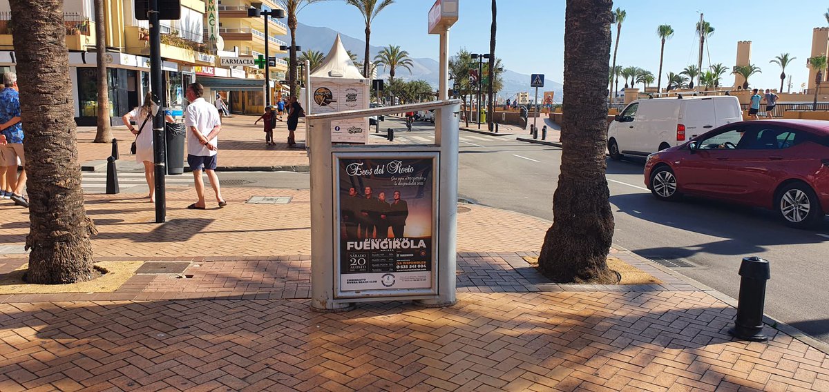 TorosFuengirola's tweet photo. 🎼 Sabemos que os encantan y por eso hemos plagado #Fuengirola de carteles con @EcosdelRocioo 🙌🏽

🎟 ¿Aún no tienes tus entradas? Pues tenemos las 𝘁𝗮𝗾𝘂𝗶𝗹𝗹𝗮𝘀 de la plaza abiertas de 11:00 a 14:00 h. y de 19:00 a 21:30 h. o si lo prefieres ↩️
https://t.co/PuHE5C3cUy https://t.co/9lDGuEDRoI