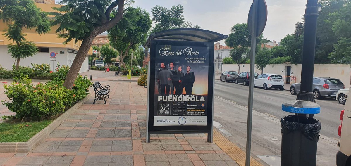TorosFuengirola's tweet photo. 🎼 Sabemos que os encantan y por eso hemos plagado #Fuengirola de carteles con @EcosdelRocioo 🙌🏽

🎟 ¿Aún no tienes tus entradas? Pues tenemos las 𝘁𝗮𝗾𝘂𝗶𝗹𝗹𝗮𝘀 de la plaza abiertas de 11:00 a 14:00 h. y de 19:00 a 21:30 h. o si lo prefieres ↩️
https://t.co/PuHE5C3cUy https://t.co/9lDGuEDRoI