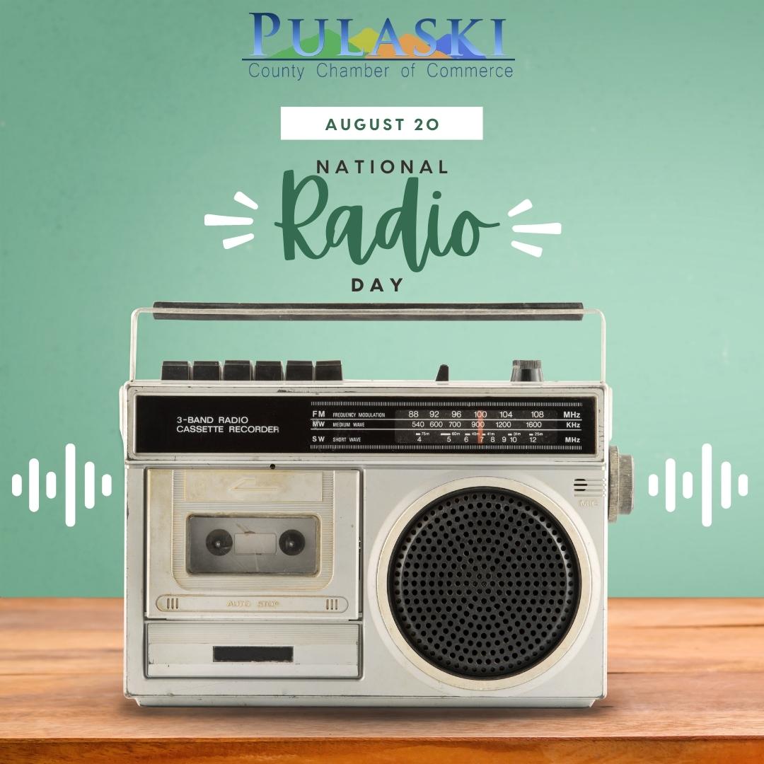 Happy National Radio Day! Make sure to tune in to you favorite #local station! 📻
