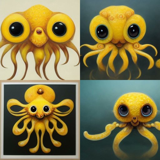 yellowoctopusss's tweet photo. 1st try with #midjourney , These look super adorable and weird. :-D สนุก #JellowOctopus #YellowOctopus https://t.co/UD8D2oVp85