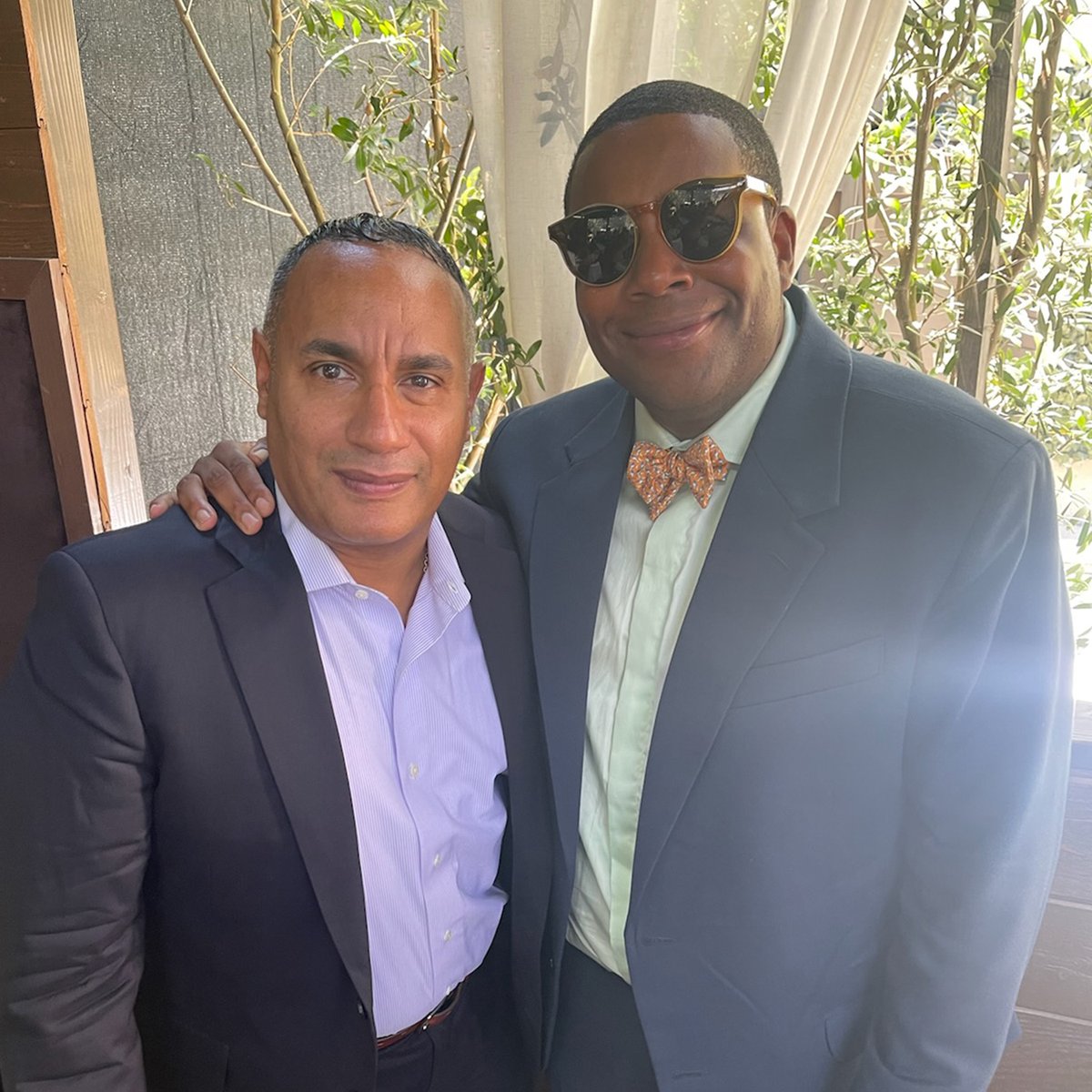 GungieRivera's tweet photo. What an emotional day. It was an honor to be invited to witness my friend, Kenan Thompson, receive his star on Hollywood. I can't think of a more deserving person. Kenan is the most humble, kind, and generous person I know. #KenanThompson #JohnGungieRivera #JBSmoove #JoshServer https://t.co/au3cJXxvor
