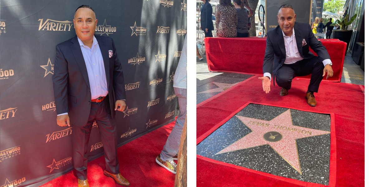 GungieRivera's tweet photo. What an emotional day. It was an honor to be invited to witness my friend, Kenan Thompson, receive his star on Hollywood. I can't think of a more deserving person. Kenan is the most humble, kind, and generous person I know. #KenanThompson #JohnGungieRivera #JBSmoove #JoshServer https://t.co/au3cJXxvor