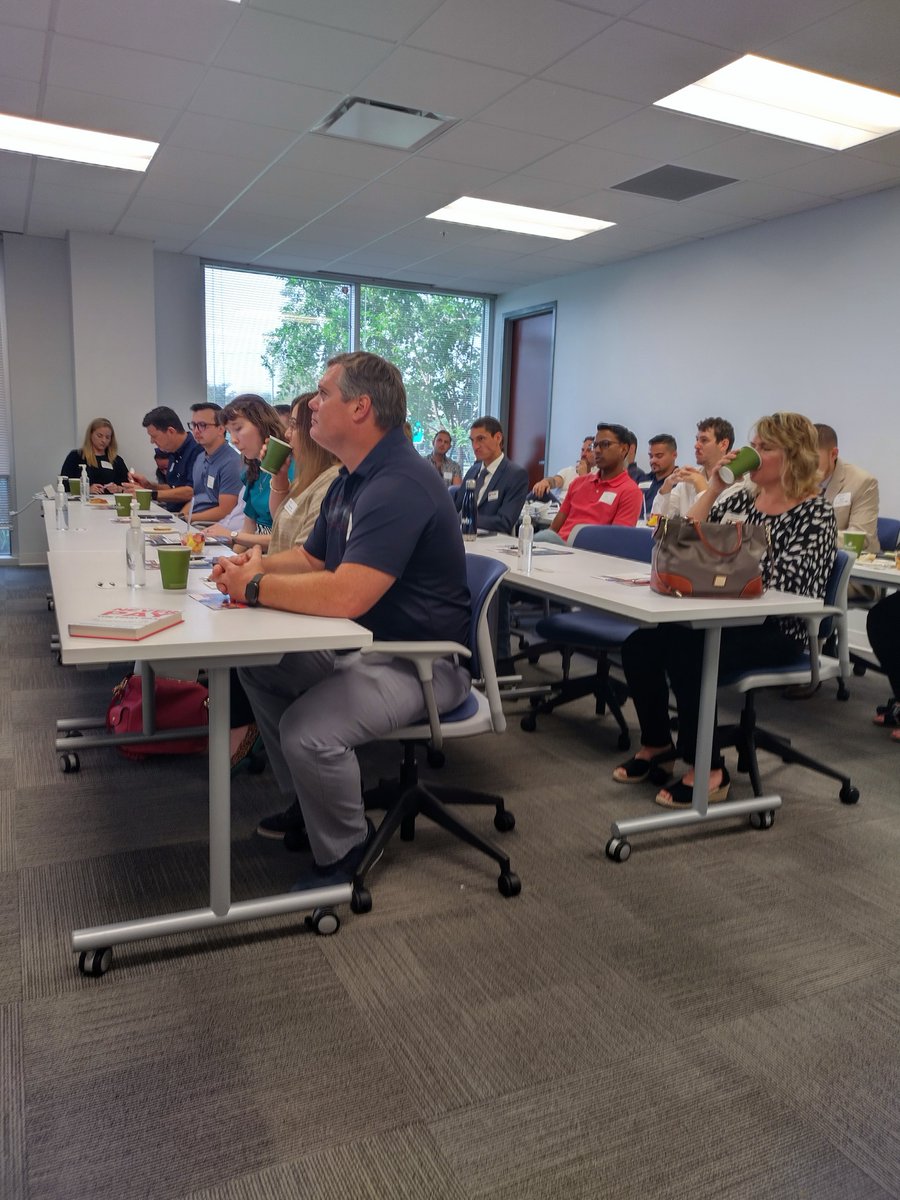 Yesterday we had a wonderful time speaking at the Westshore Alliance New Member Orientation. It is always a great opportunity to usher new members into this fantastic organization!