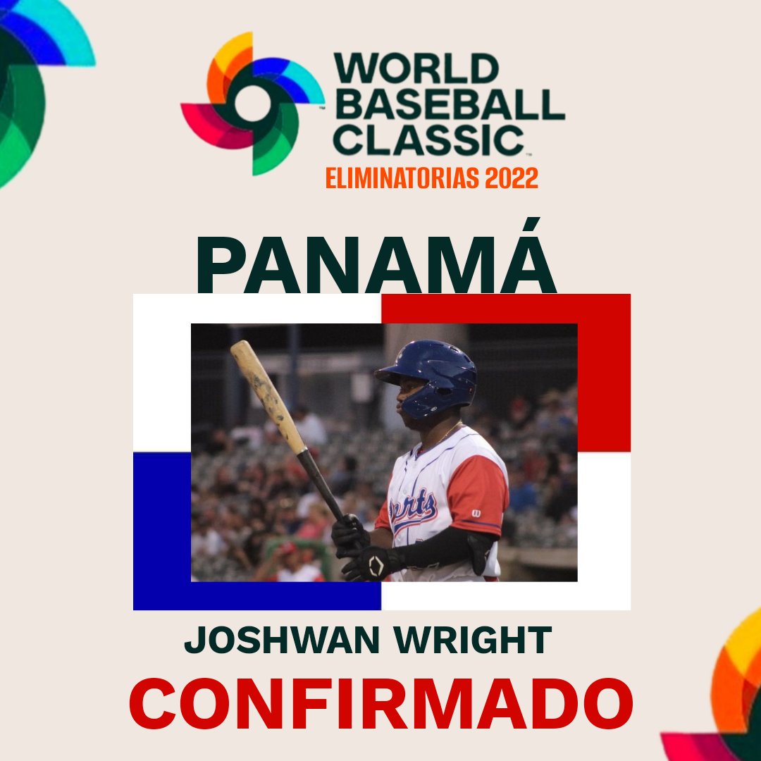 mlbptyoficial's tweet photo. 🚨🚨🚨 JOSHWAN WRIGHT jugador profesional de Los Atléticos de Oakland que se encuentra en sucursal clase A Fuerte estará con Panamá para las Eliminatorias del Clásico Mundial de Béisbol.
Wright 264PRO, 1HR, 13CE, 18CA. https://t.co/vxrxlVg3Ou