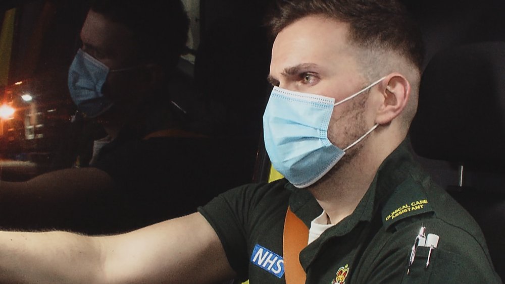NHSEngland's tweet image. 'Everyone thinks it's the big jobs that affect you the most. But it's the jobs where you've done everything you can for that patient, but you still don't think it's enough.'
 
On #Ambulance we saw Kyle and his @NEAmbulance colleagues treat patients with such compassion. 💚