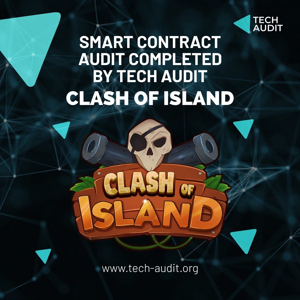 TechAudit1's tweet image. Hey there dear community members! CLASH OF ISLAND (@Clashof_Island) is audited and listed, check the report by link below

Projects website 🌐:
clashofisland.com

Audit link:
github.com/Tech-Audit/Sma…

More info:
tech-audit.org

#TechAudit #Audit #BinanceSmartChain