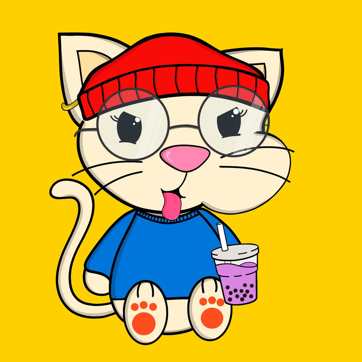 BobaCatsClub's tweet photo. @giobertonieth Check out https://t.co/X47EYjLKwr adopt one for only 0.013 ETH 😺 https://t.co/s2ak6z6SwB