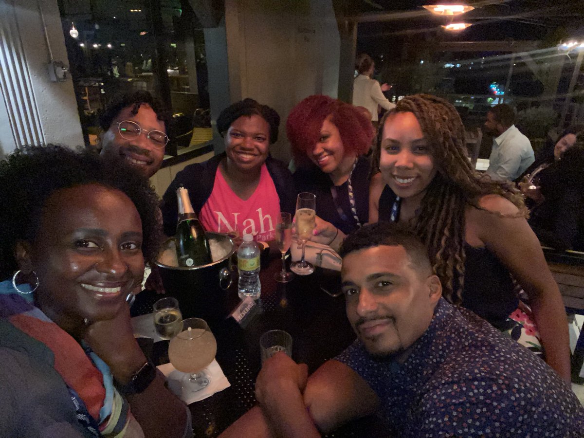I had a blast connecting with my coauthor <a href="/OJeromeStew_PhD/">Oscar Jerome Stewart</a>, and friends <a href="/Bobblahblog/">Dr. Bob</a>, Dr. Angela Randolph, <a href="/AlmaAfroLatina/">𝚂𝚊𝚖𝚊𝚗𝚝𝚑𝚊 𝙴., 𝙿𝚑.𝙳.</a> and <a href="/DorianBoncoeur/">O. Dorian Boncoeur</a> <a href="/tenureproject/">The Tenure Project</a> and #AOM2022! #bestpartoftheconferences #Management