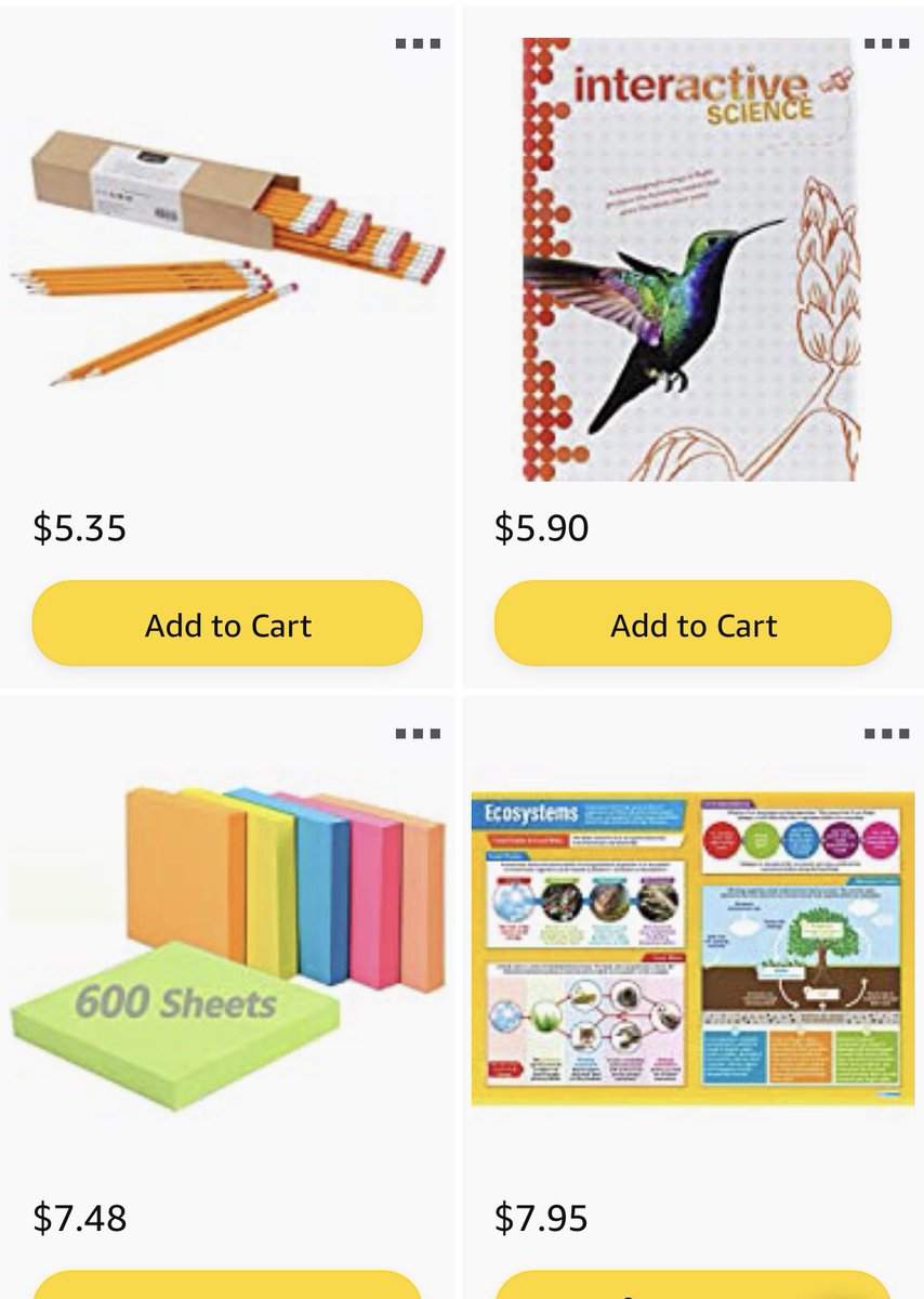 chimeremackey's tweet image. Hi! I’m a 4th grade math and science teacher from Ga. Almost finished with the first week of school 🙂. Any RT or item of my list will be greatly appreciated. #clearthelists #clearthelist #AdoptATeacher #MagentaMagic @amazon #teachertwitter amazon.com/hz/wishlist/ls…