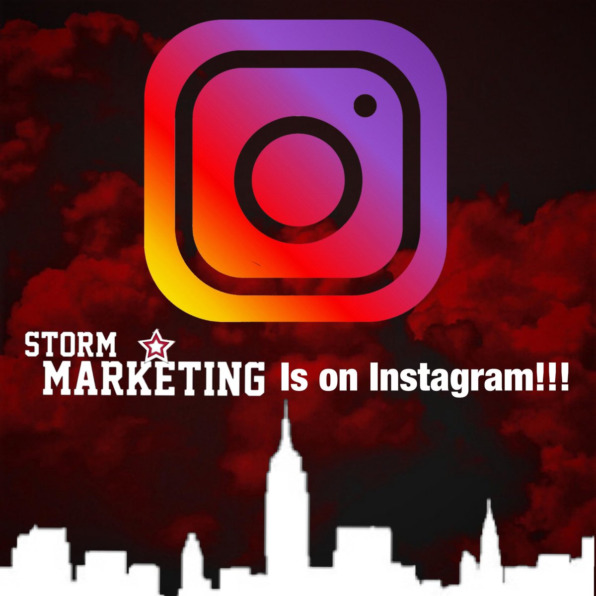 In case you haven’t heard, Storm Marketing has an official Instagram. Give us a follow over there @ stormmarketingllc