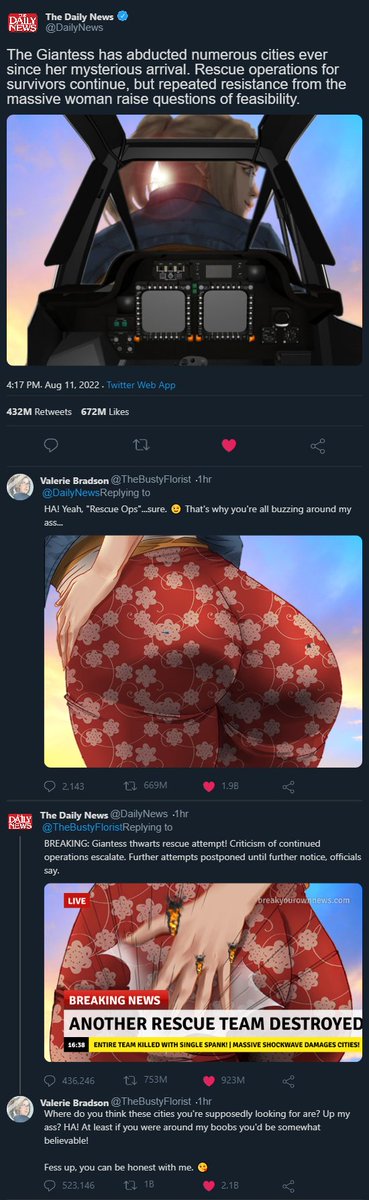 KevinFred342's tweet photo. Rescue attempts keep coming and, again and again, they keep failing. Thanks to @AWAFanEdits for his incredible work! #Sizetwitter #gigagiantess #bigbooty #assspank #giantess https://t.co/ZeRP0OXfUK