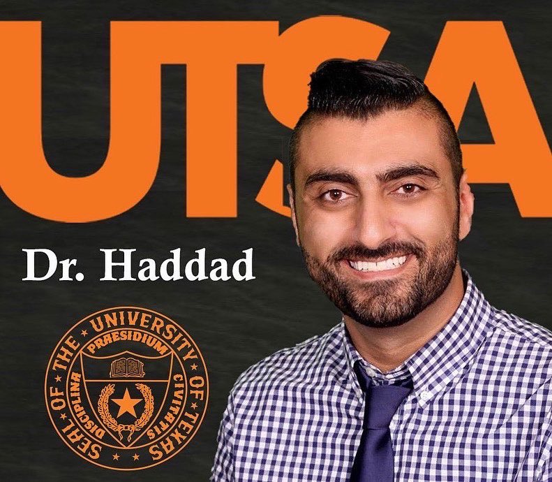 ElevateTXEd's tweet photo. 🚨Ambassador Spotlight 🚨 
Dr. Zaid Haddad from @UTSA believes “the power of teachers is immense,” and that there is a huge impact that professors have on educators and students.

Watch the interview here: https://t.co/WrdJ0XSZHZ

#UTSystem #UTSA #ElevateTXED https://t.co/9HqsLE8ezQ