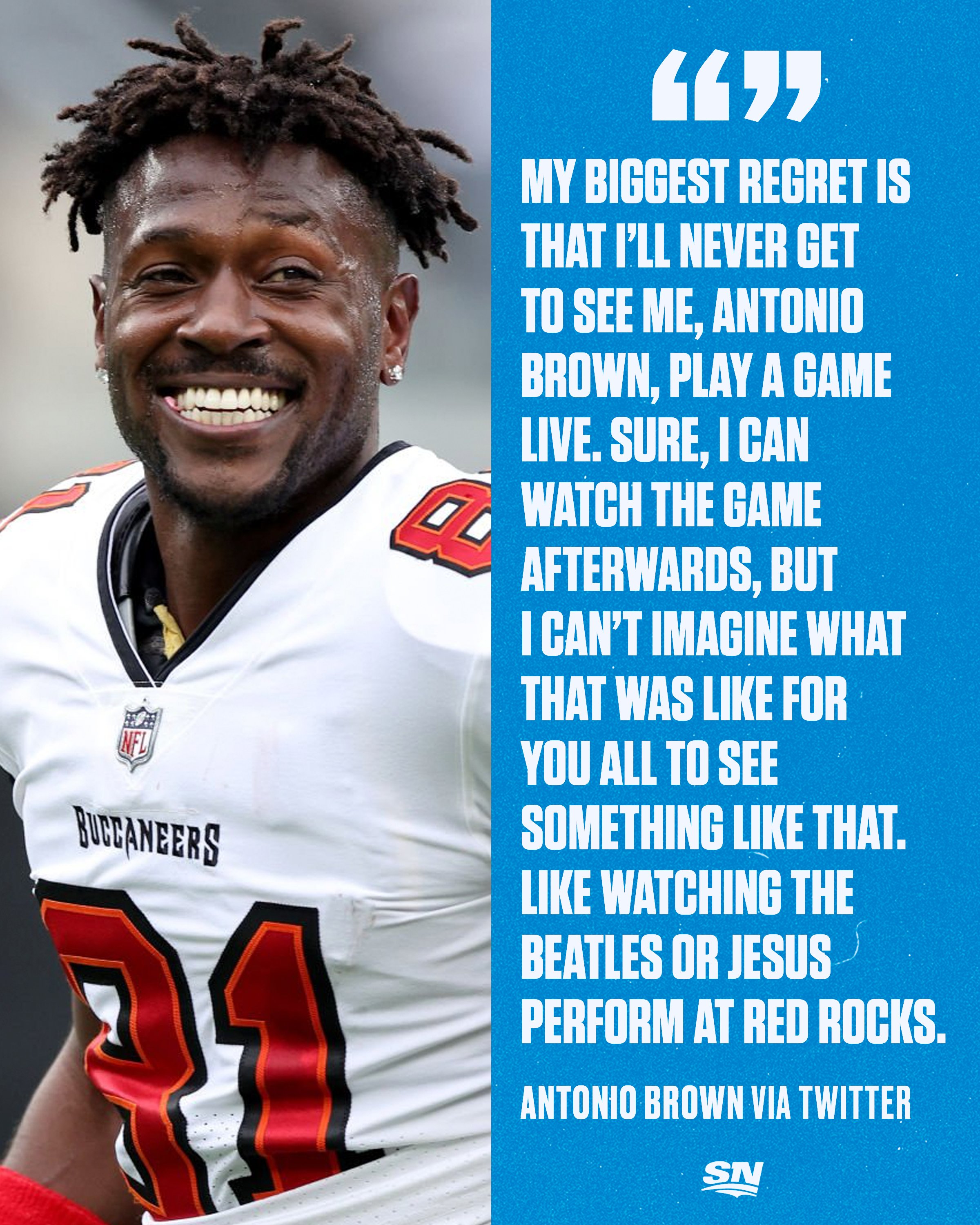 antonio brown red rocks