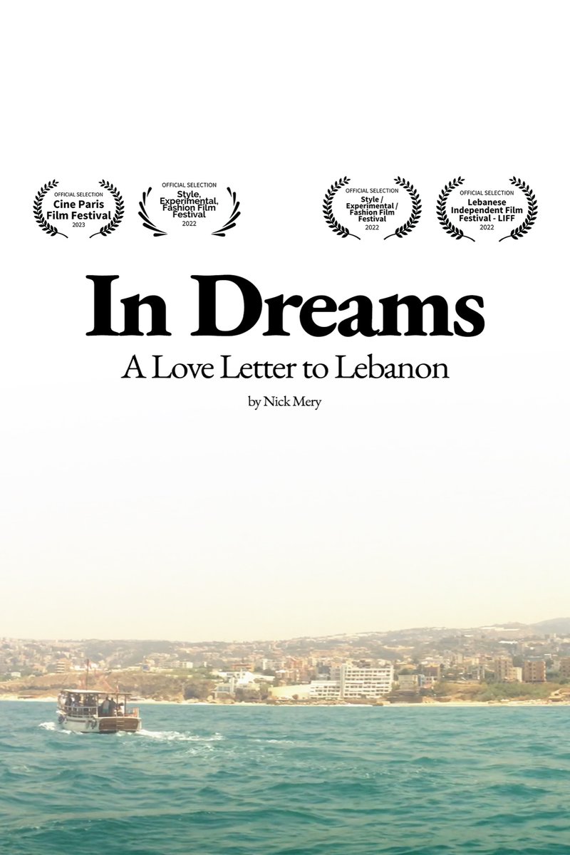 Merykid's tweet photo. My documentary “In Dreams”is an official entry for the Lebanese Independent Film Festival @arabfilmmedia https://t.co/HjpzcM8Kwl
