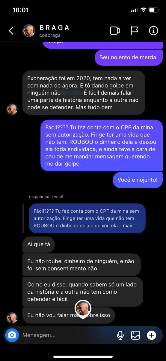 Eu sei q nao é meme mas Denuncia esse cara pfv, ele mentiu pra