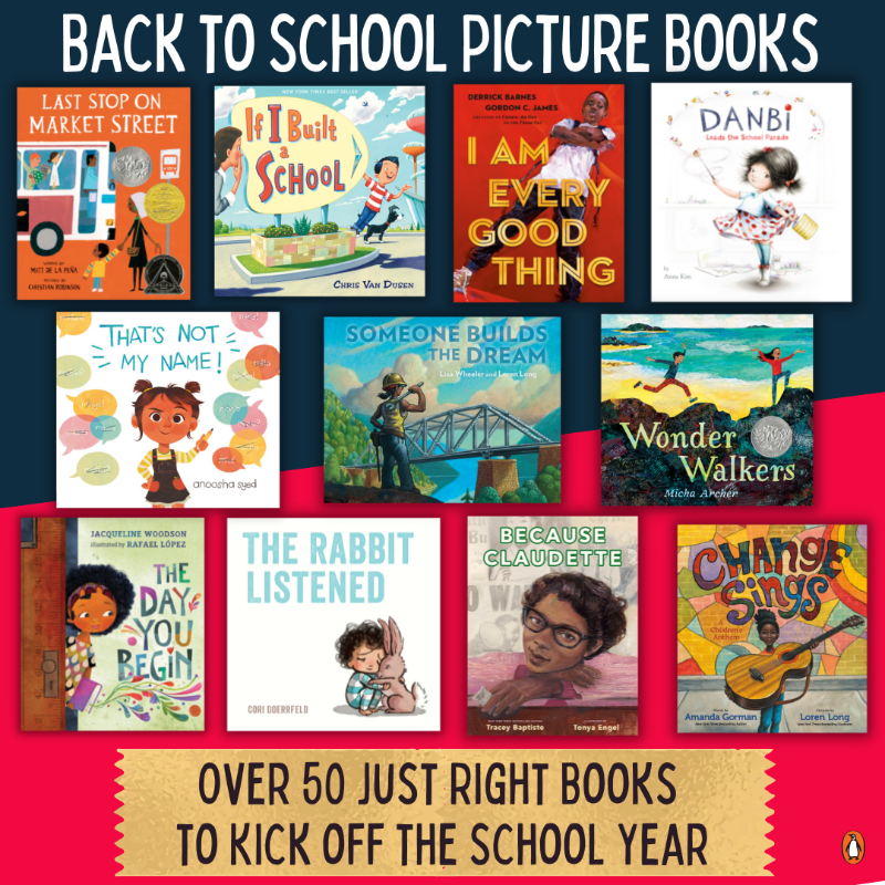 WeAreTeachers's tweet photo. If you're looking for back-to-school picture books, we've got them here. 👇 #sponsored by @PenguinClass #iteachtoo #teachertwitter #backtoschool