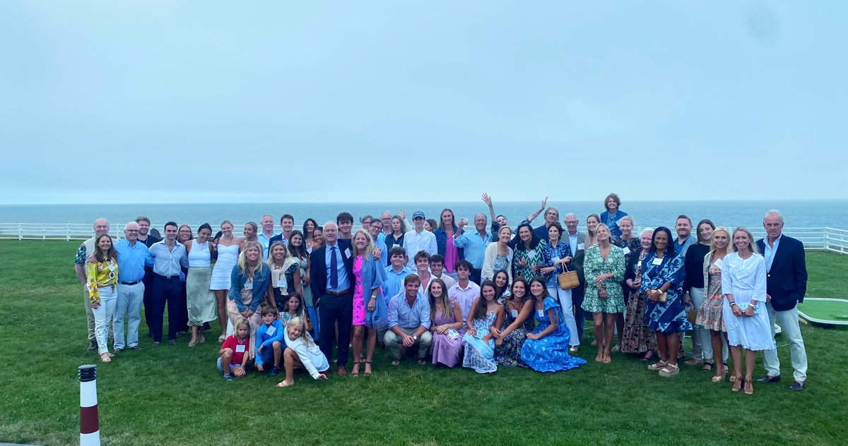 Seven decades of Taft alums, parents, grandparents, and friends gathered on Nantucket last night. Interested in hosting Tafties in your area? Contact the alumni office at taftrhino@taftschool.org