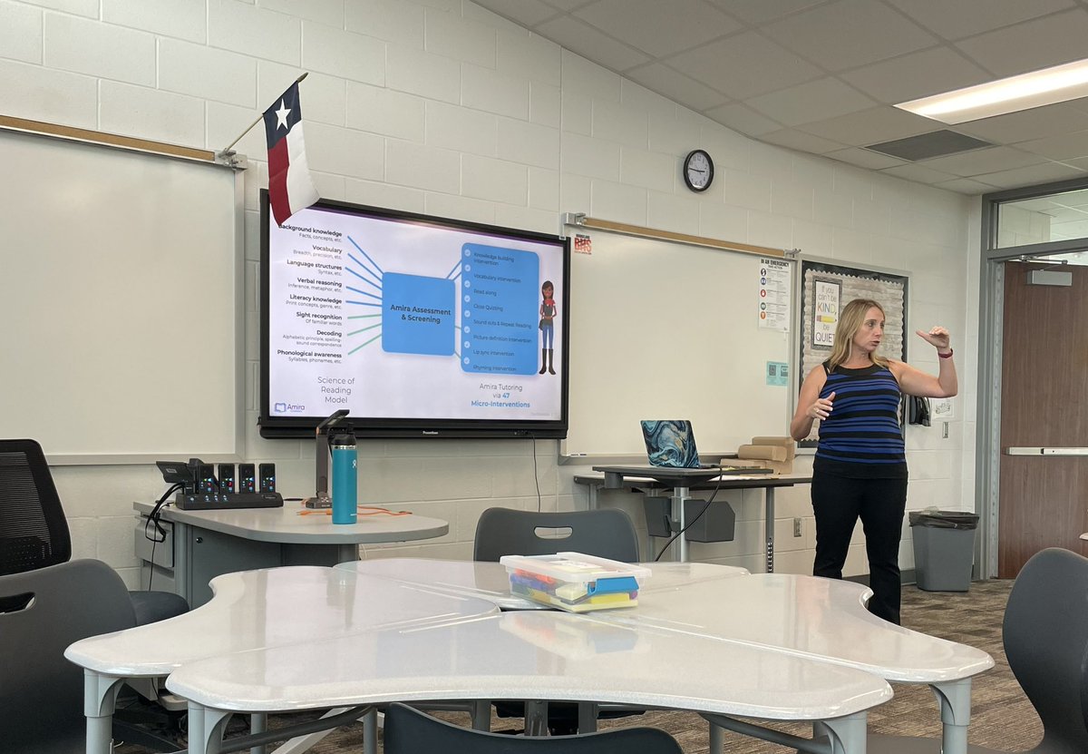 Excited to continue using <a href="/AmiraLearning/">Amira Learning</a> with our <a href="/SwenkeCFISD/">SwenkeCFISD</a> kiddos! Thank you Melissa for sharing the new features and providing support to teachers! <a href="/CFISD_ELAR2_5/">CFISD ELAR 2-5</a> #3rdriffic