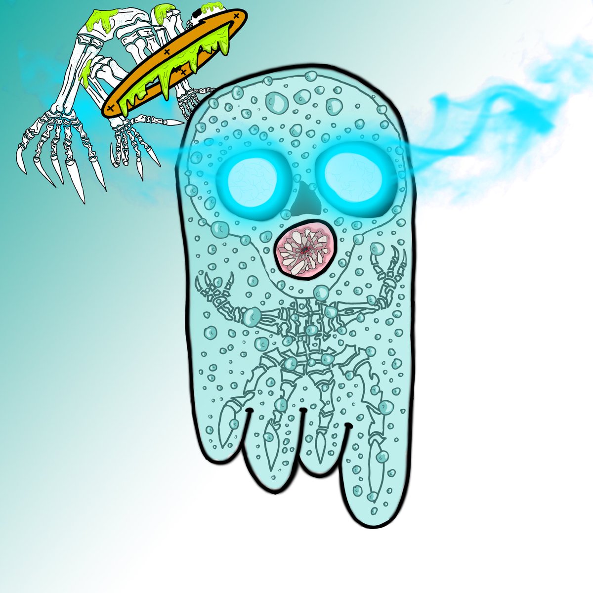 undeadstreet's tweet photo. Finished one more base for our future #NFT collection💀
#NFTs #Ghost #SolanaNFT #EthereumNFTs #art #ghostbusters #ghosthour https://t.co/ywU8wVErud