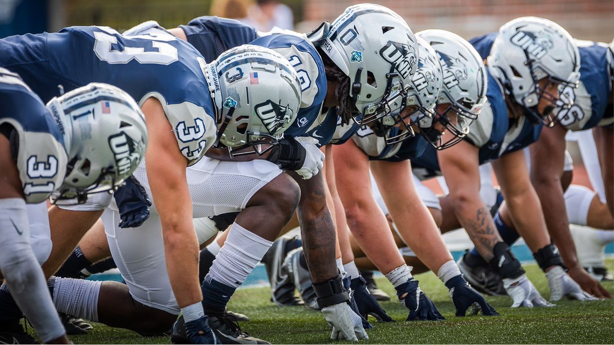 At this time in 3️⃣ weeks the #CAAFB season will be underway! Counting down the days to @UNH_Football vs @MUHawksFB & @StonyBrookFB vs @RhodyFootball