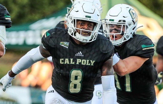 jjordangarrison's tweet photo. After a great conversation with @grim_latef, I am blessed, thankful, and humbled to announce I have received my first Division 1 offer from Cal Poly! @calpolyfootball @mark_serve @CoachSpears1 https://t.co/7RJ7HMfTs9