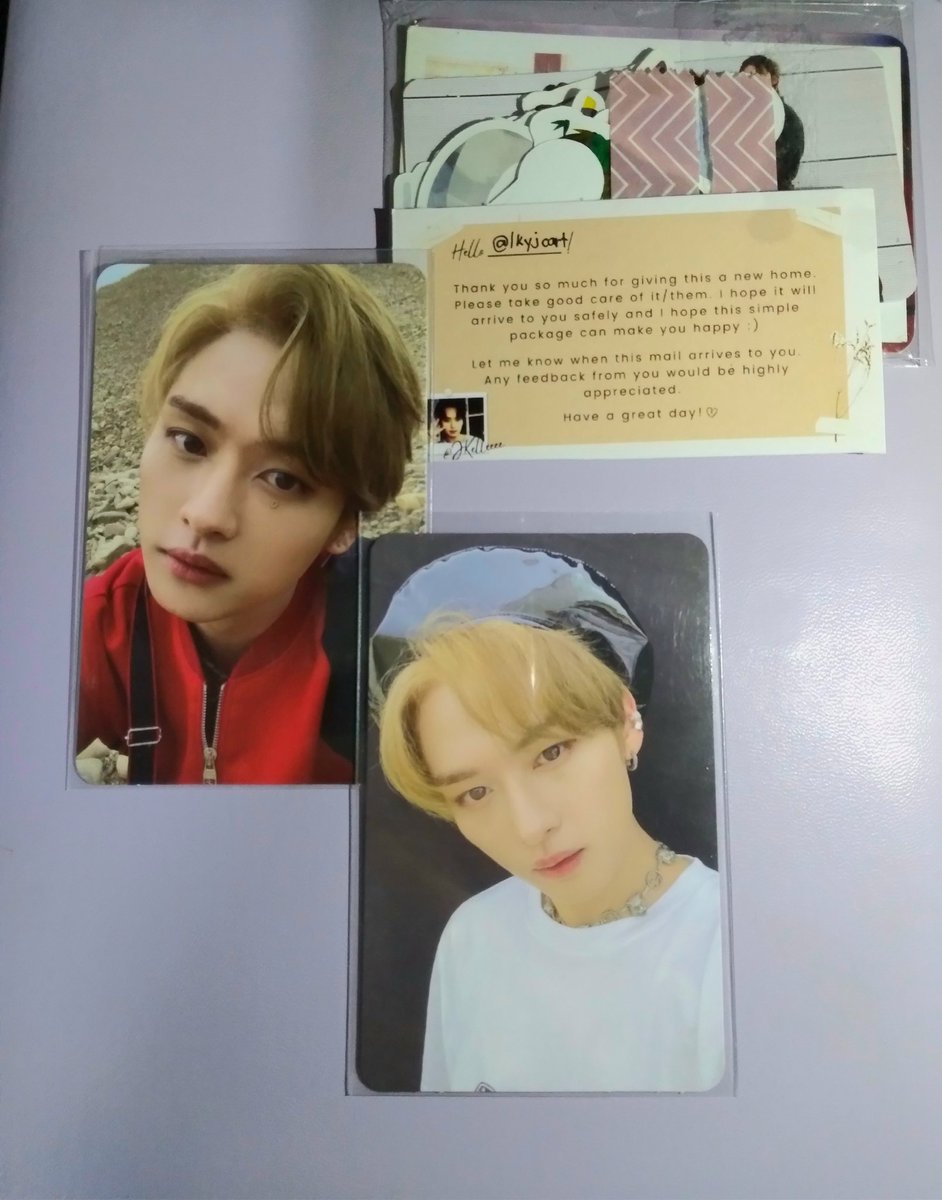 lkyjcart's tweet photo. 𓂃  #jimails  ִ ۫ ּ 💌﹗ 

#JKelleeeproofs

hiii @JKelleee,, minho arrived safely to me naaa. thank u sm for packing him well n for the smooth transaction. the freebies are vv much appreciated eueheueu ang damii omg. 'til next timee 🫶 https://t.co/omylsEyt2l