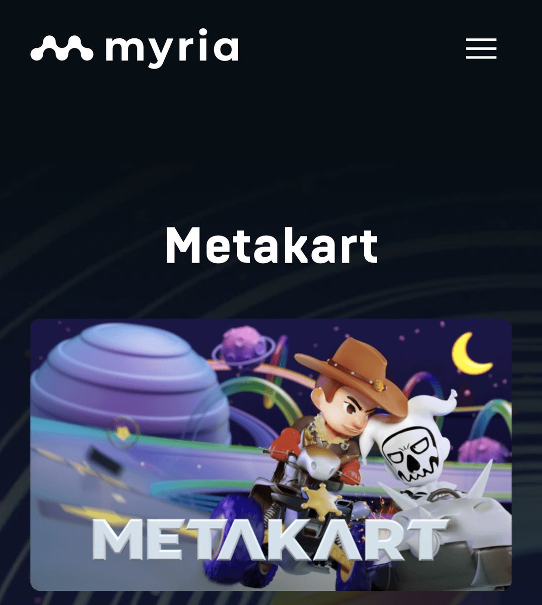 cagyjan1's tweet photo. Give me your favorite racing games that have NFTs &amp; tokens. 

I’ll start 👇

@KittyInuToken 
@REVV_Racing 
@Myria - Metakart https://t.co/AGzFrRI2yn