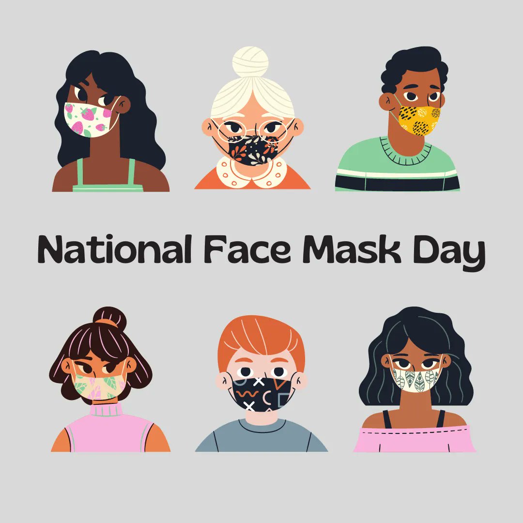 thePOmagazine's tweet photo. August 11th is #NationalFaceMaskDay. #Facemasks can help slow the spread of #COVID19. #facemaskday #facemask https://t.co/4JePFYPJjw