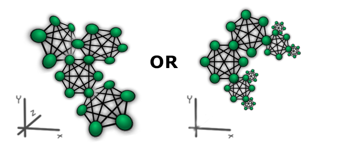 eedobarganes's tweet photo. @guimarin @redbeardbrian @johnrobb @jgreenhall @henriqgx These are the base of the fractal, when propagated they might look more like this:
*I tend to prefer a #3Dprojection for the networked stage, but connecting smaller scale f the pattern to their respective parent nodes works well too. https://t.co/xCm6pkmZrC