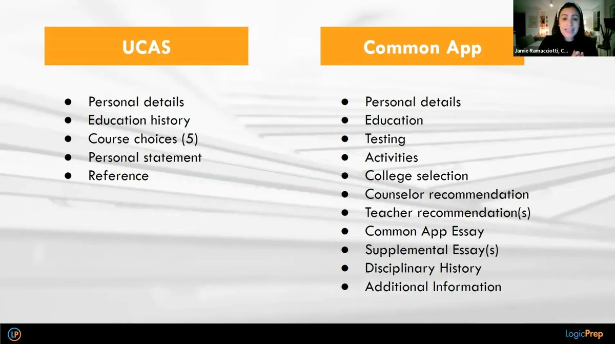 Huge thank you to Jamie R. for all your insight about #UCAS and the UK #personalstatement 🇬🇧 If you missed yesterday's #webinar, check out the recap at buff.ly/3Afxgvz