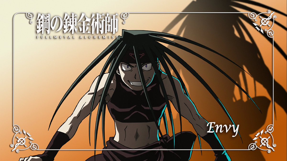 DailyEnvyFMA's tweet photo. They have such great official art 👀💚🖤🐍

#envy #FullmetalAlchemist #FMAB #FMA #envyFMA https://t.co/UZL5zpuwNr
