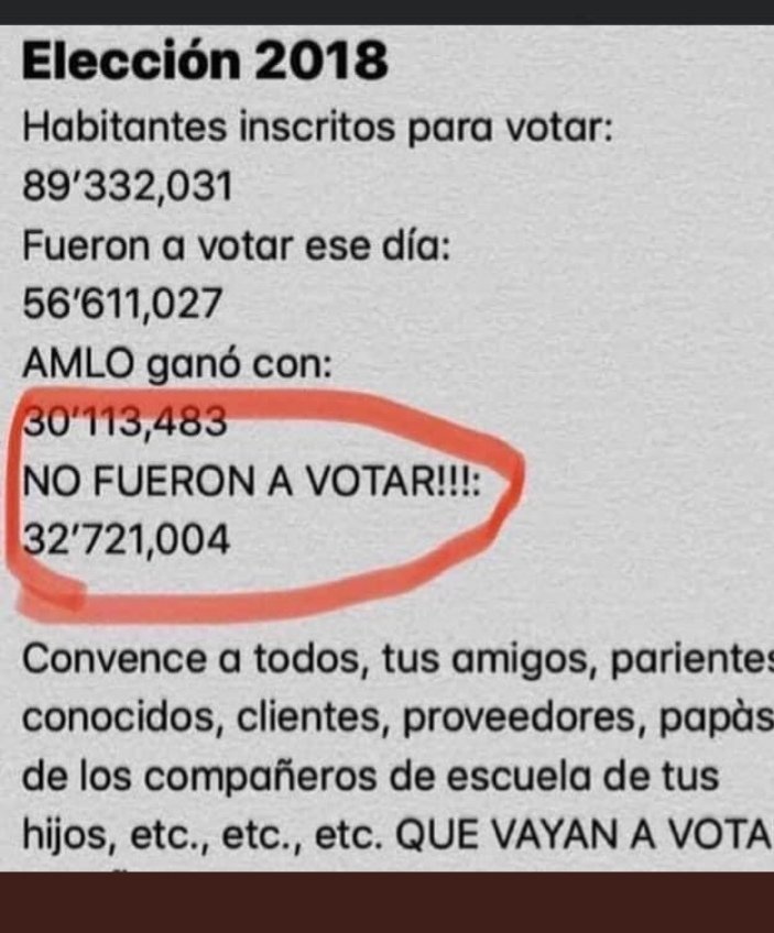 Hugoseca1's tweet image. La misión que tenemos para el 2024
Es convencer a 1 chairo, a 2 arrepentidos, a 3 indecisos y a 5 abstencionistas que vayan a votar por el candidato mejor posicionado de la oposición

Aquí es donde debemos trabajar.