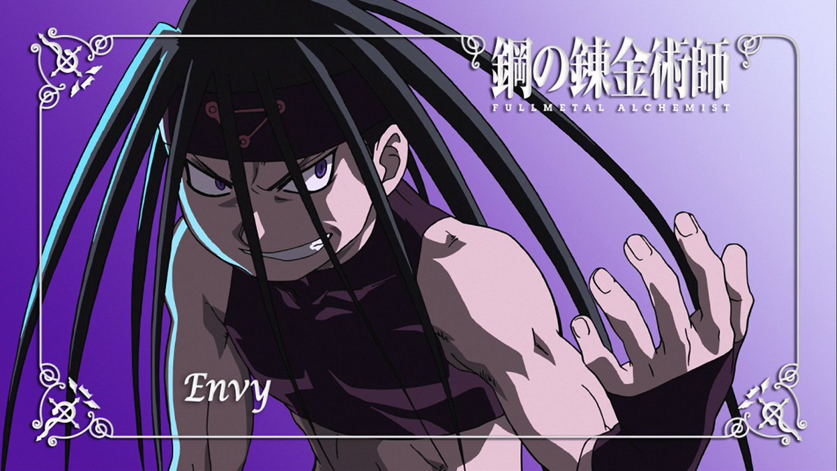 DailyEnvyFMA's tweet photo. They have such great official art 👀💚🖤🐍

#envy #FullmetalAlchemist #FMAB #FMA #envyFMA https://t.co/UZL5zpuwNr