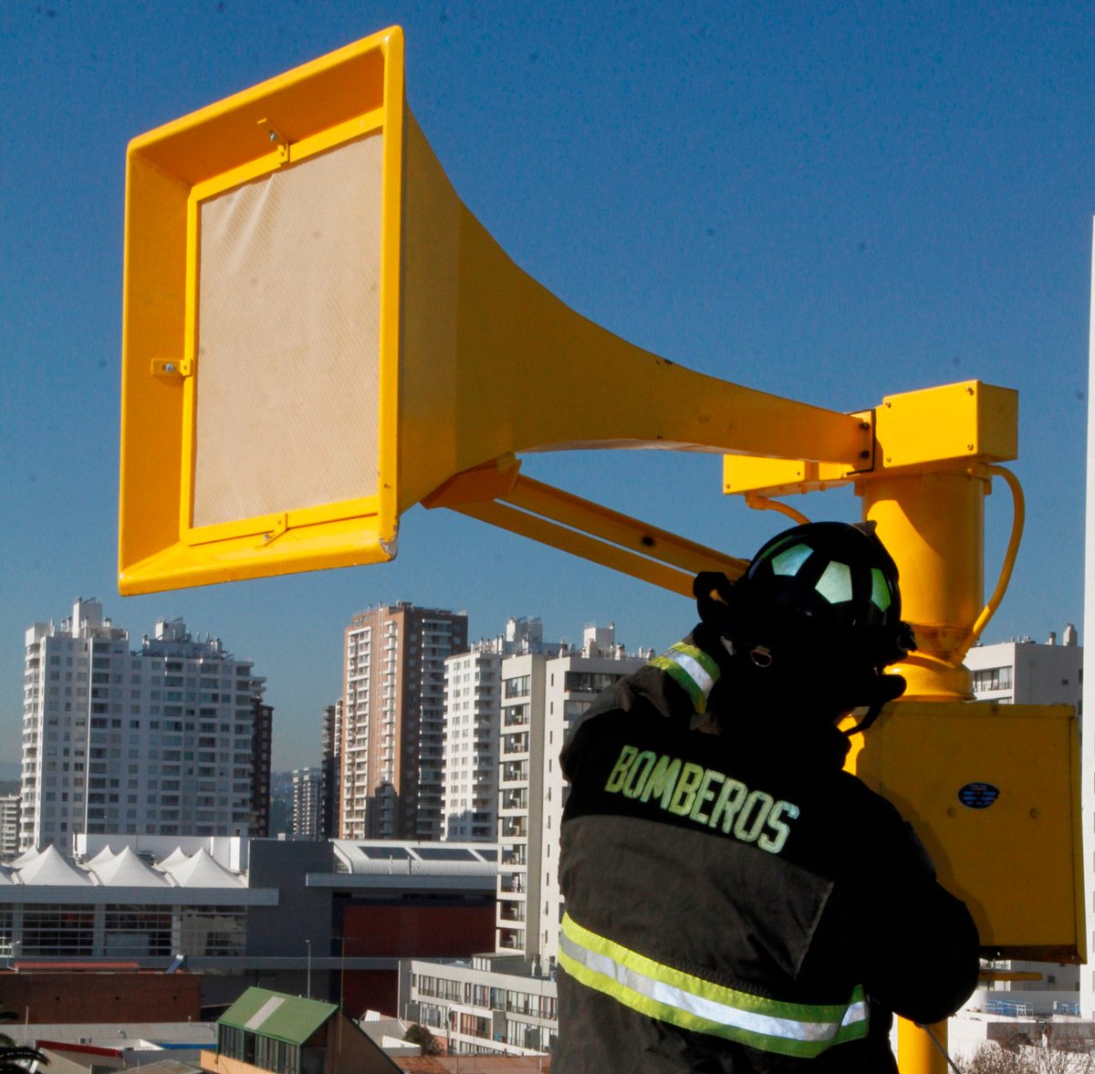 Con motivo de mantenimiento de sistema, nuestra Sirena de Alarma Pública se activará a las 17:50 horas de hoy.