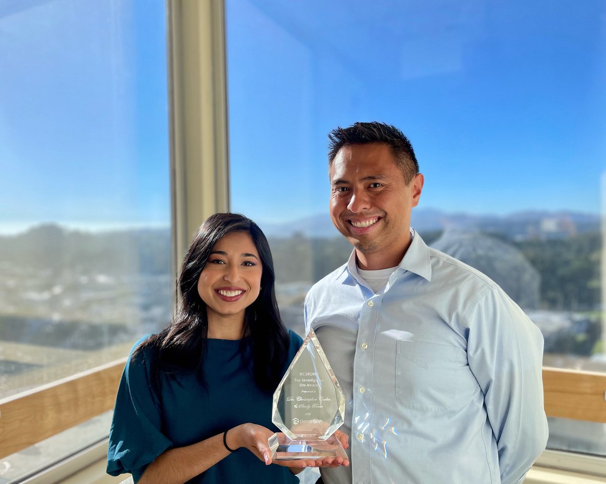 Raymond Hsu (@drraymondhsu) on Twitter photo Major kudos to GN team Dr. <a href="/chriscarlos/">Chris Carlos</a> & research coordinator @DivsSeth who received recognition from RemeGen for highest patient enrollment in a clinical trial for #IgAN! <a href="/UCSFNephrology/">UCSF Nephrology</a> Major kudos to GN team Dr. <a href="/chriscarlos/">Chris Carlos</a> & research coordinator @DivsSeth who received recognition from RemeGen for highest patient enrollment in a clinical trial for #IgAN! <a href="/UCSFNephrology/">UCSF Nephrology</a>
