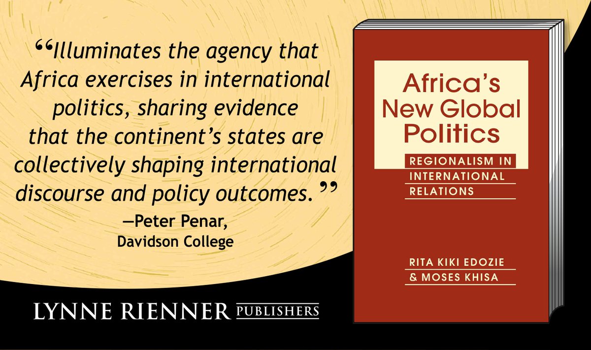 New! “An important and persuasive argument about the role of #Africa as both a product and a driver of a new global politics.”—Thomas Tieku / 50% off on our website for a limited time! @RKEdozie @moseskhisa @McCormackGrad @publicpolicyumb @conresglobal @_AfricanUnion