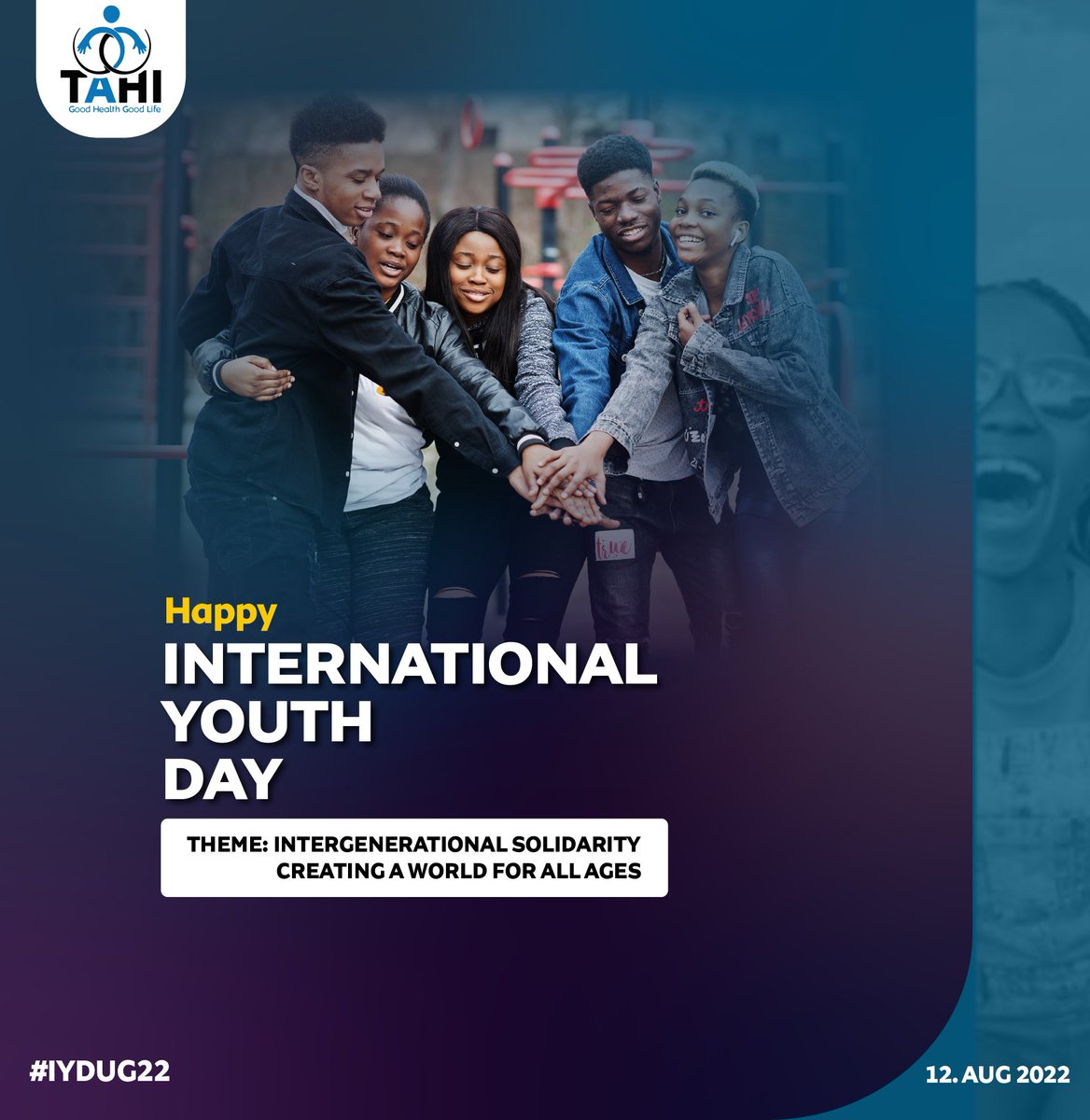 From us to….A healthy and productive youthful generation #IYDUG22 
@CharlesTGanza @GNBU19 @PatriciaHumura @afriyan_uganda @MosesNtenga @KasiitaMark @DeborahLAKumu