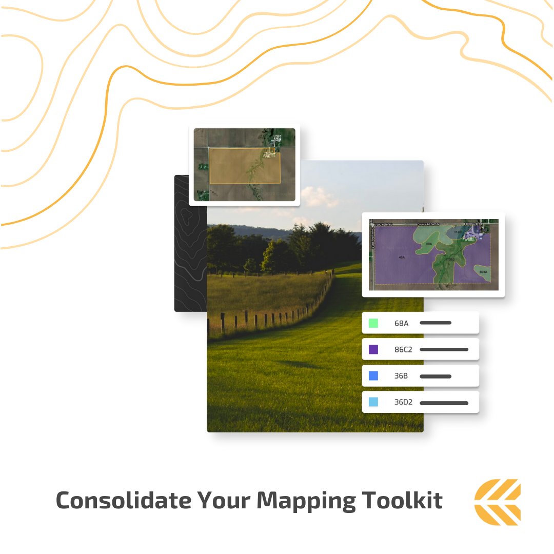 Ground_OS's tweet image. We combine aerial maps, soil maps, elevation maps, mapping waypoints, tax information, and more to provide your business with a single, integrated solution for all your mapping needs. Request your demo at ➡️ hubs.ly/Q01jR8fL0. #AgTech #WeKnowLand