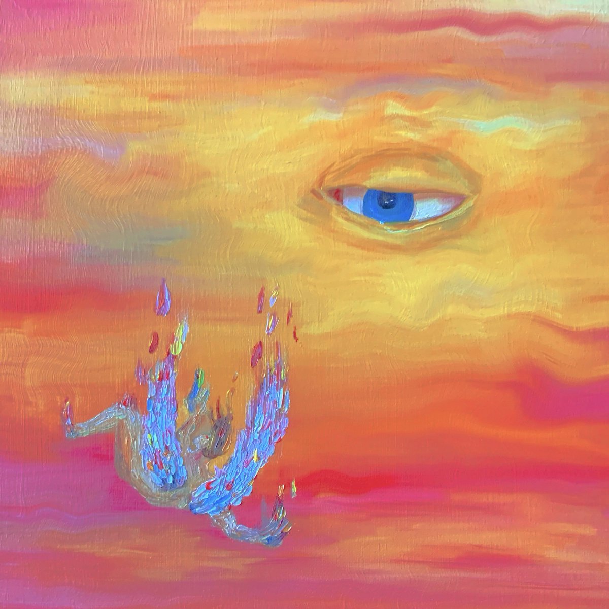 kreepshowart's tweet photo. icarus loved the sun too fiercely to care that he would burn ☼ https://t.co/XdwMmWkBrl