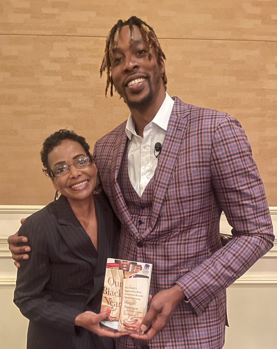 Chemo and cancer beat me up, took my hair, almost took me out. But I’m still here! I’m still strong! Strong enough to bring giants like <a href="/DwightHoward/">Dwight Howard</a> into our Buy Black movement!