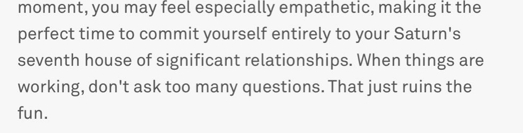 When things are working, don’t ask too many questions. That just ruins the fun.